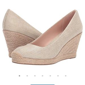 JCrew Cream Seville Wedge Espadrille, size 8.5